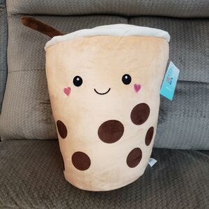 BUBBLE TEA MILK TEA BOBA TEA PLUSH NWT